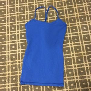 Lululemon cobalt blue tank top